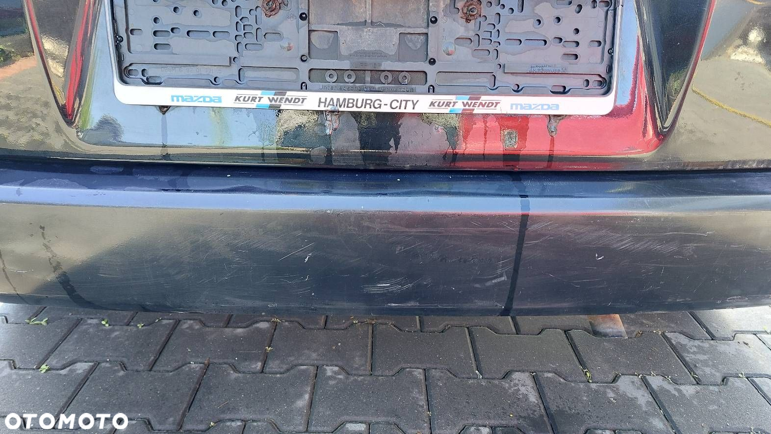KOMPLETNY TYŁ DEMIO I A3F KLAPA BAGAŻNIKA ZDERZAK TYŁ LAMPY SPOILER - 12