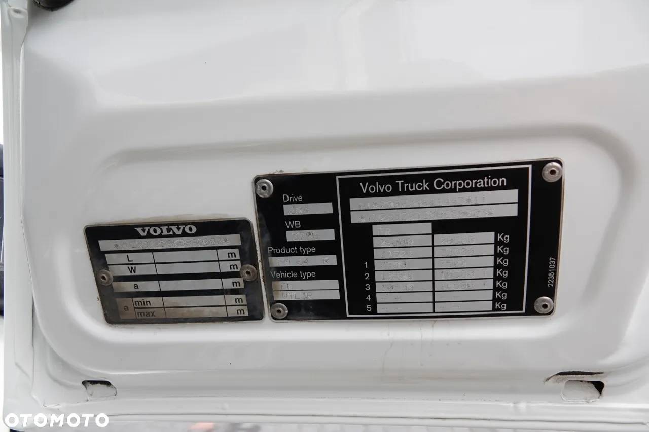 Volvo FMX 380 / 6x4 / WYWROTKA / 2019 ROK / OŚ PODNOSZONA / ŁADOWNOŚĆ: 15 500 KG / WAGA: 10.500 KG / TYLNOZSYP / EURO 6 / - 36