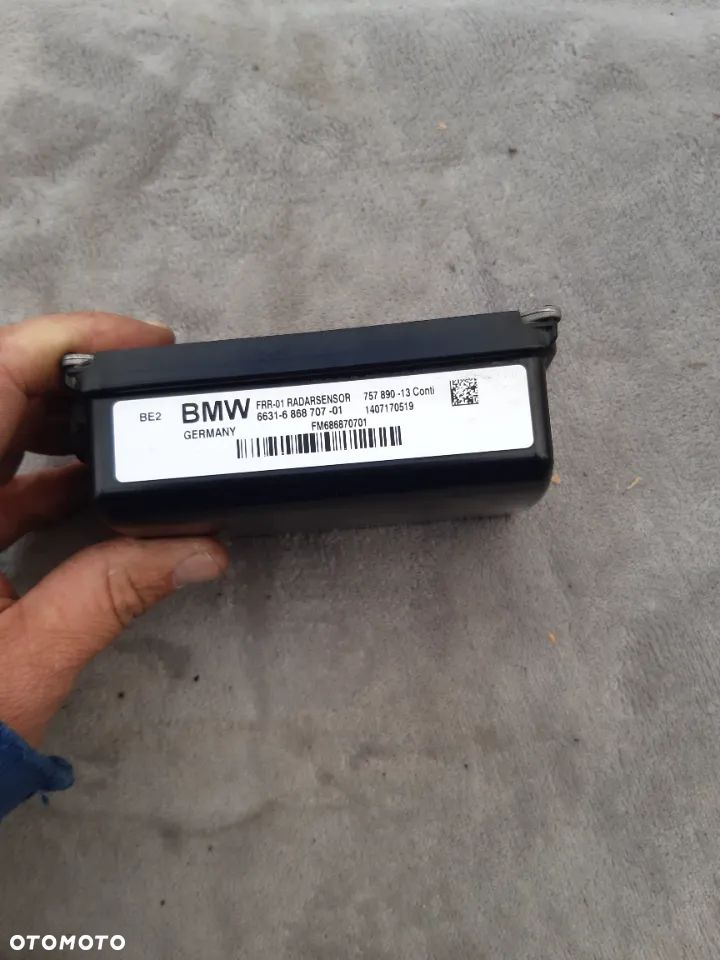 Radar Sensor ACC BMW 6868707 7 F01 F02 6 F06 F12 F13 5 F07 F10 F11 X5 F15 X6 F16 1 F20 F21 X3 F25 X4 F26 3 F30 F31 4 F32 F33 F34 F36 - 5