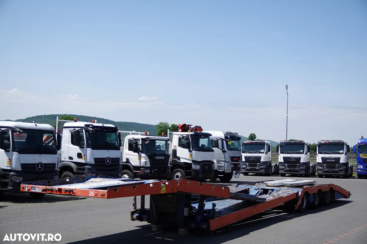Alta VS-MONT/ VSAT11 / REMORCĂ / LOW LOADER / 17 M / PLATFORMĂ HIDRAULICĂ / TROLIU / SAF - 2