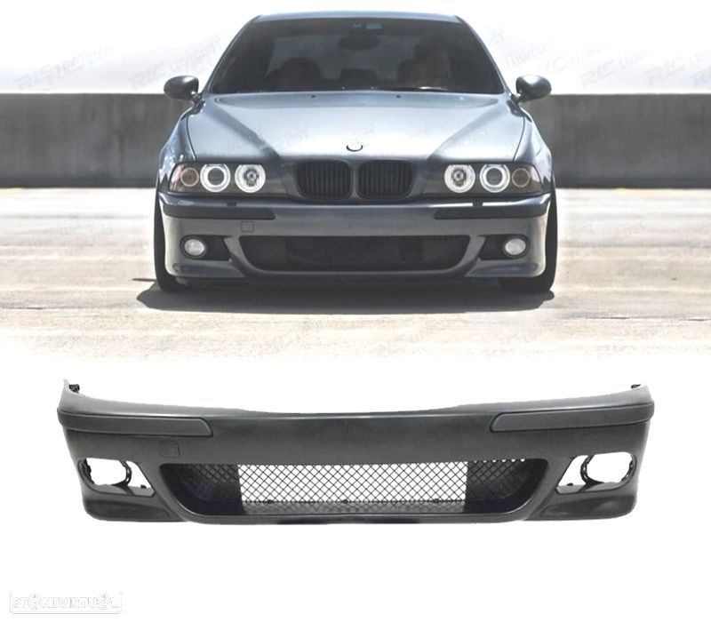 PÁRA-CHOQUES FRONTAL BMW E39 LOOK M5 SEM PDC - 1