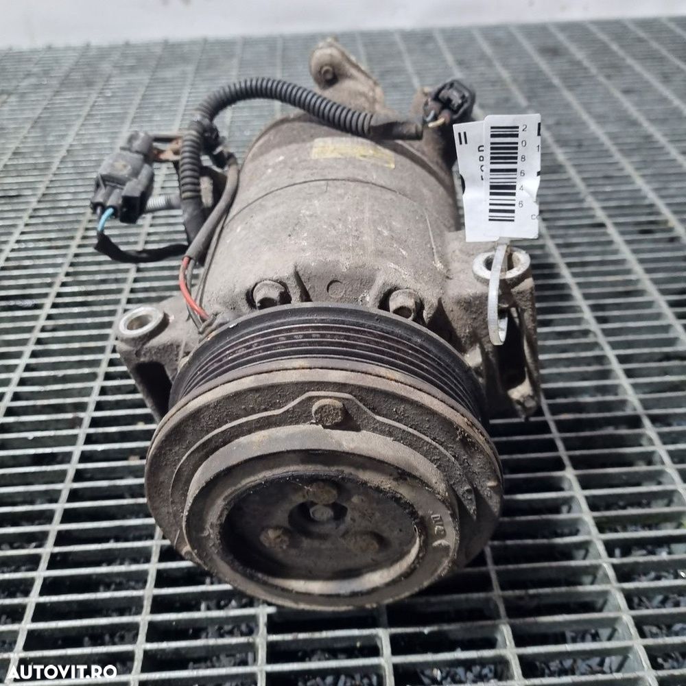 Compresor clima Ford EcoSport II 1.0 EcoBoost 2013 - 2017 125CP M1JC M1JJ M1JU (1389) ... - 1