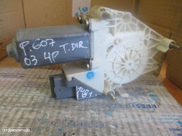 Motor Elevador Vidro 9632243180 PEUGEOT 607 2003 TD - 1