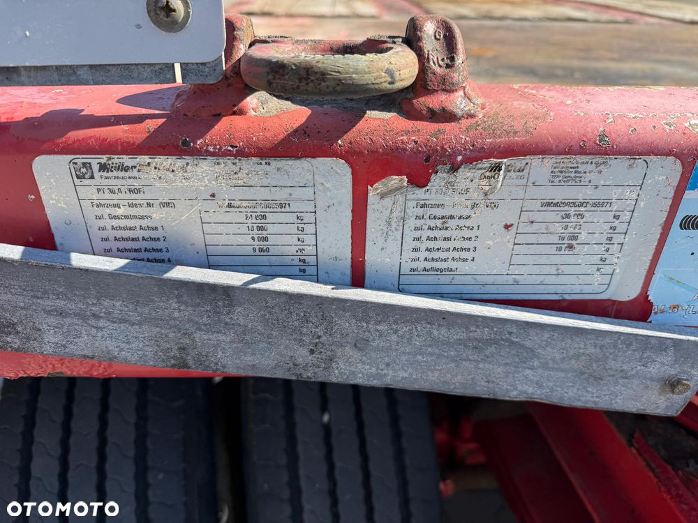 Müller-Mitteltal PT 30 PROFI przyczepa niskopodwoziowa - 11