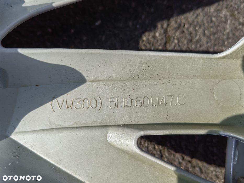VW Kołpaki 16" ORG Golf Passat Caddy Touran Tiguan Sharan KOMPLET - 10