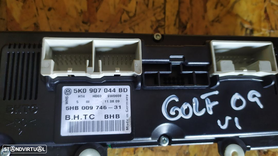 COMANDO SOFAGEM AC VOLKSWAGEN GOLF VI 5K0907044BD - 2