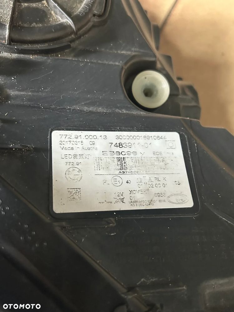 LAMPA BMW G11 G12 LEWY PRZÓD KOMPLETNA LASER 7483911 - 6