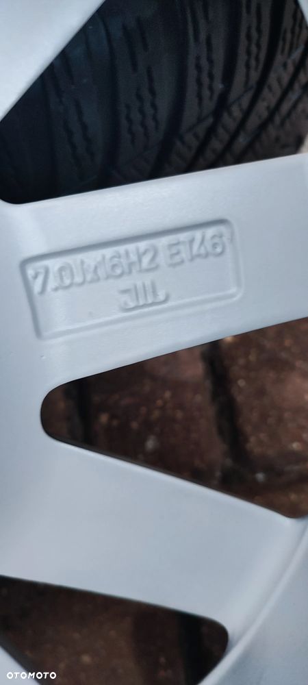 Felgi Aluminiowe Oryg. Audi A4 B8 16 Cali 5x112 7Jx16 Et45 Ø66,mm 8K0601025BD Starogard Gdański Wysyłka - 16