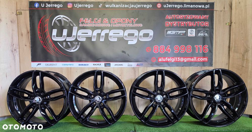 Nowe alufelgi SKODA 18x5x112 - Octavia, Superb, Karoq,Kodiaq,Enyaq iV - ET 47 i 35