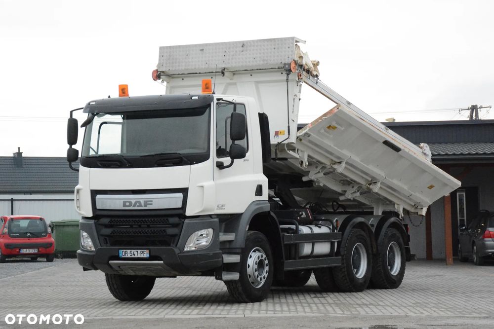 DAF CF 370 / 2015r / 6x4/ Wywrot MEILLER / Hydroburta / Niski przebieg - 1