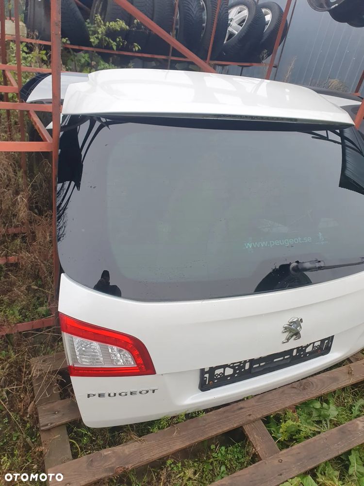 KLAPA BAGAŻNIKA PEUGEOT 508 LAK KWED - 6
