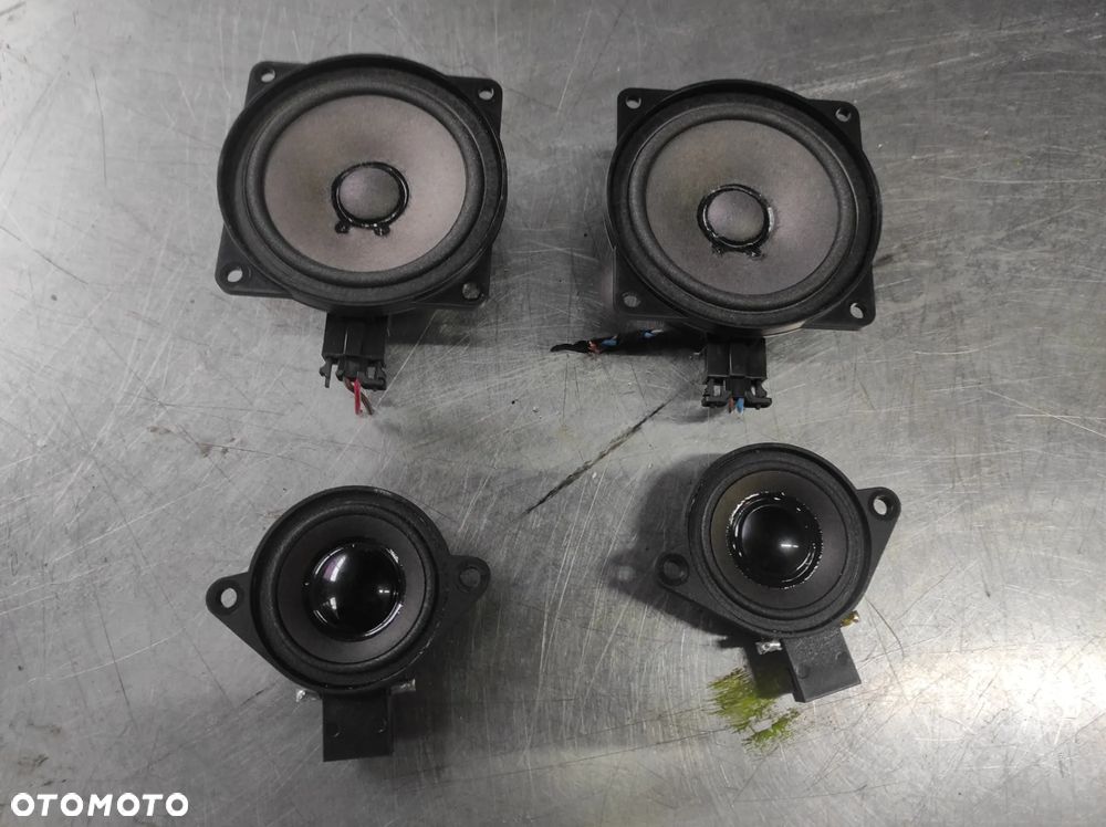 SKODA SUPERB 2 SOUND SYSTEM ZESTAW KOMPLETU GŁOŚNIKÓW ORAZ WZMACNIACZA 3T0035411D 3T003541E 3T0035411F 3T0035456 2OHM 4OHM WYSYŁKA !!! - 5