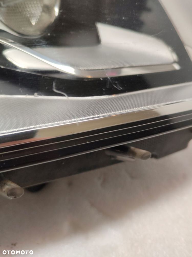 vw passat b7 xenon z led lampa prawy przód 90010143 - 2