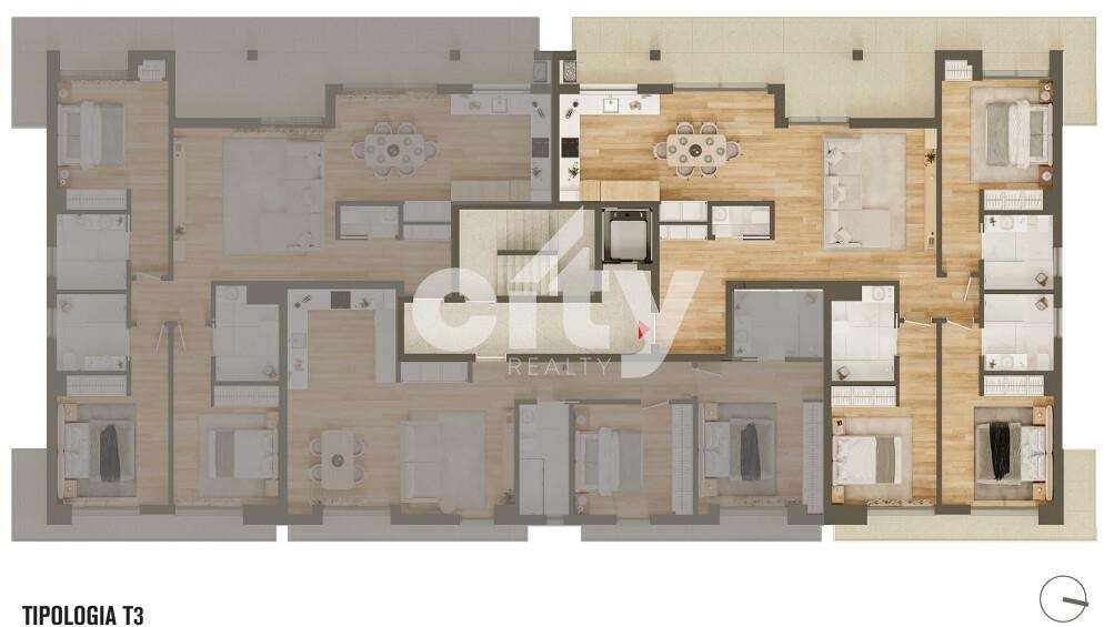Apartamentos T3 em Construção na Malveira - Grande imagem: 2/18