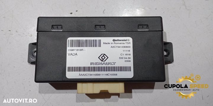 Modul senzori parcare 259671618R Renault Megane 4 [2016 - 2020] - 1