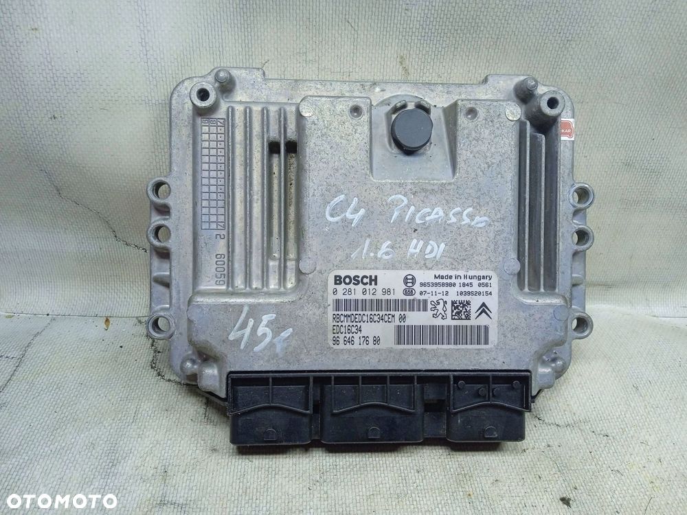 Komputer Sterownik Silnika 9664617680 Citroen C4 1.6 - 3