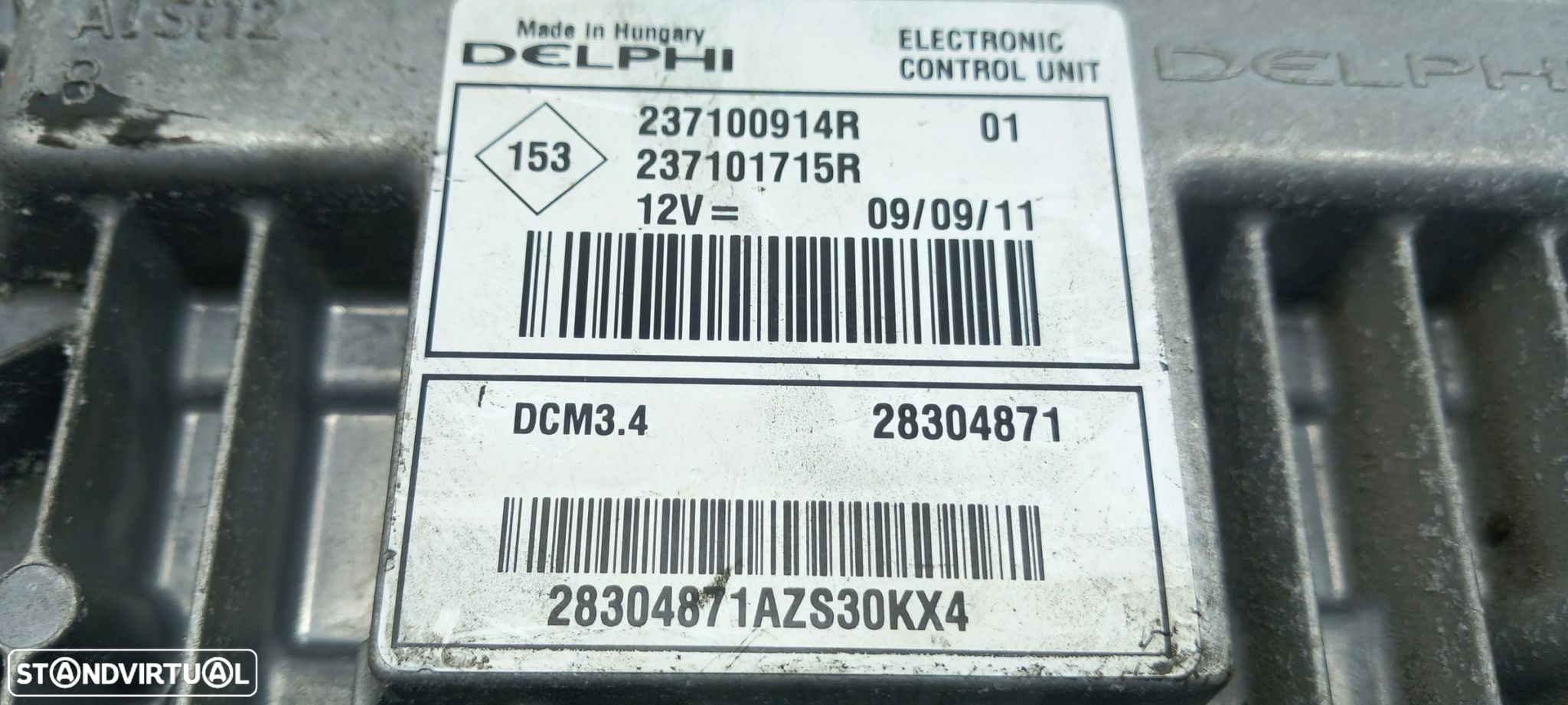 Centralina motor / ECU RENAULT Megane III Coupé (DZ0/1_) - 4