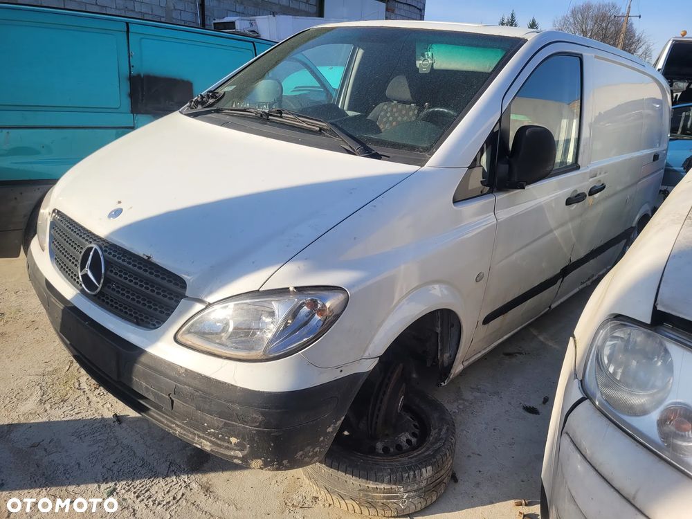 mercedes vito w639 silnik 2.2 cdi om646.980 / 982 skrzynia sanki belka przód tył wahacz zacisk - 2