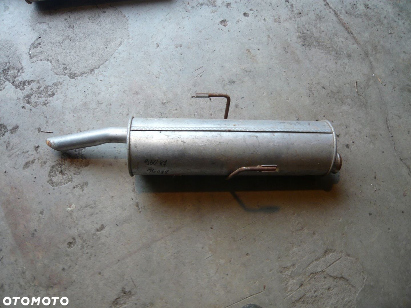 Tłumik układu wydechowego końcowy 190-227 Peugeot 306 - 1