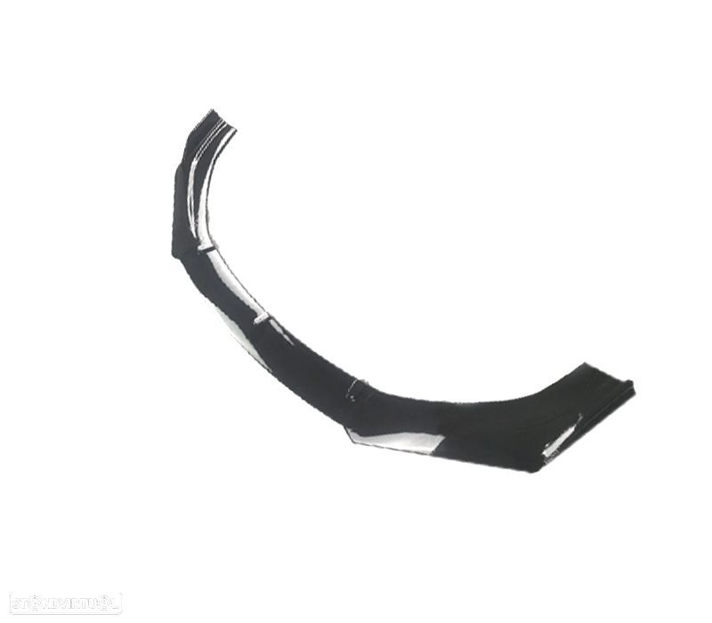 SPOILER LIP AUDI TT 8J 06-10 PRETO BRILHANTE - 2