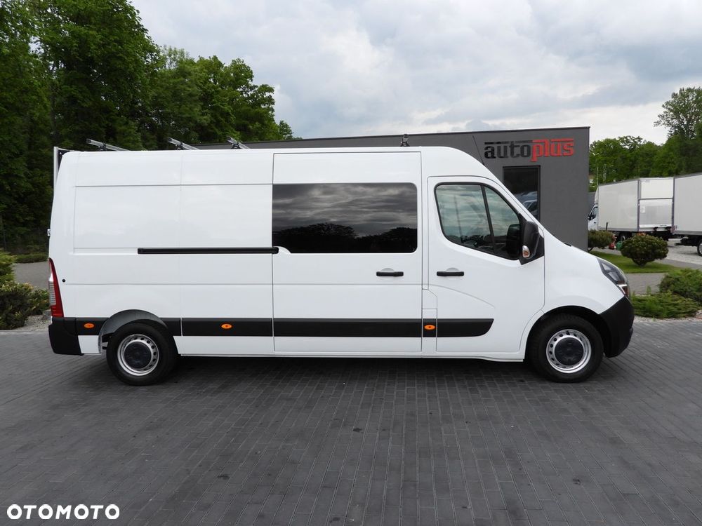 Opel MOVANO  FURGON BRYGADÓWKA  7 MIEJSC TEMPOMAT LEDY KLIMATYZACJA  135KM - 8