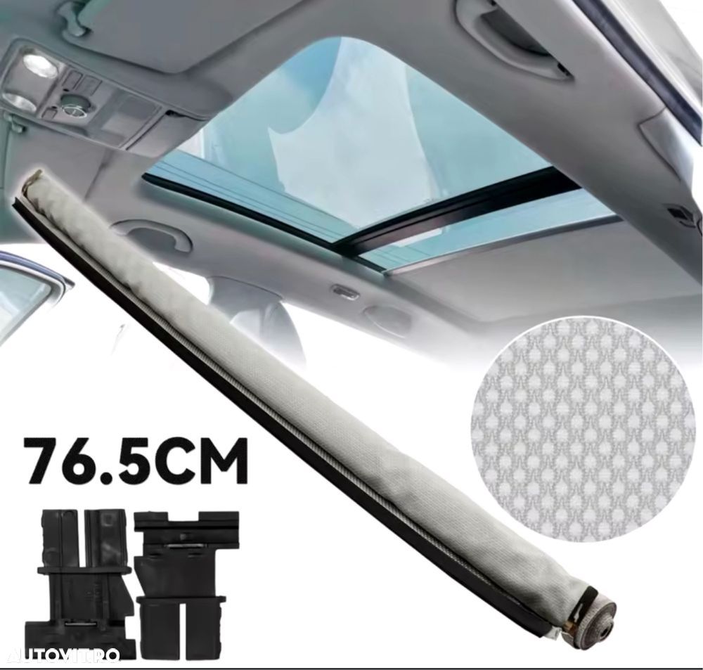 Perdea Plasa Jaluzea Rulou Perdeluta Trapa Panoramic Vw Skoda Audi - 1