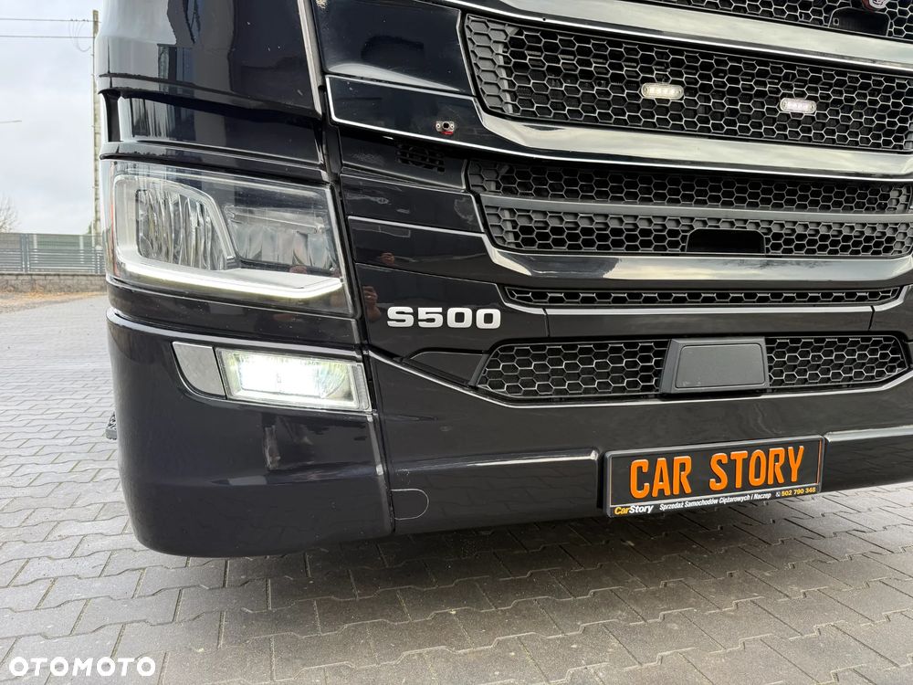 Scania S500/PODUSZKA P+T/KLIMA P./SKÓRY/FULL LED/RETARDER/METALIK/ - 3