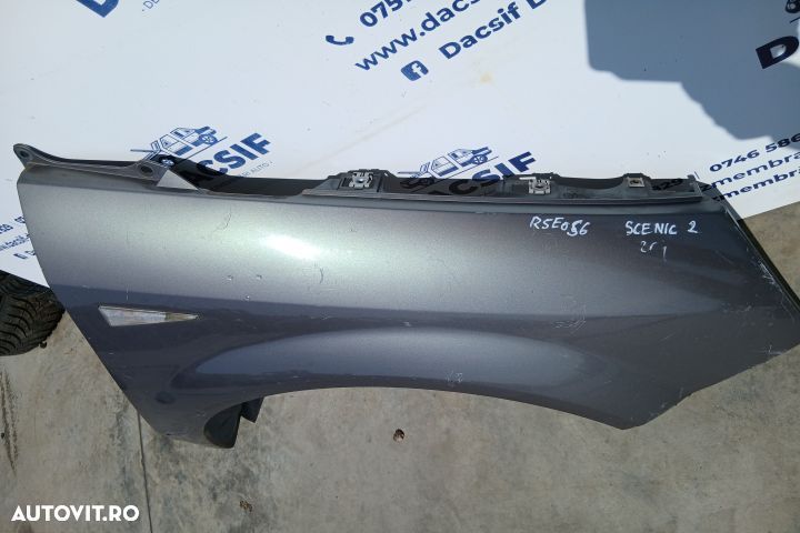 Aripa fata dreapta 8200020569D 8200020569D Renault Scenic 2 [2003 - 2 - 2