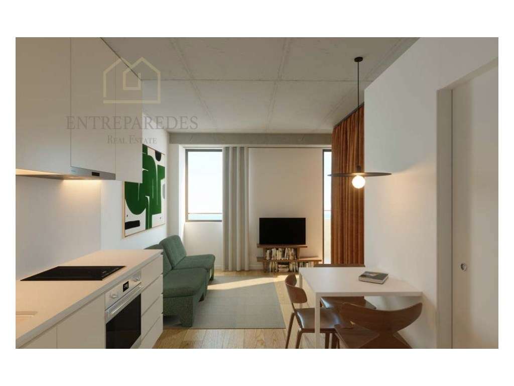 Apartamento T1 Smart com varanda - para comprar em Leça da Palmeira... - Grande imagem: 2/20