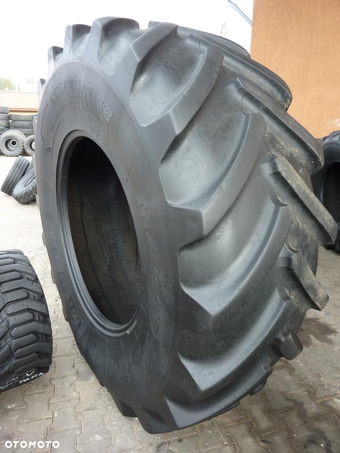 2x Opona używana 650/85R38 MICHELIN MACHXBIB 3000zł(szt.) W2394 - 3