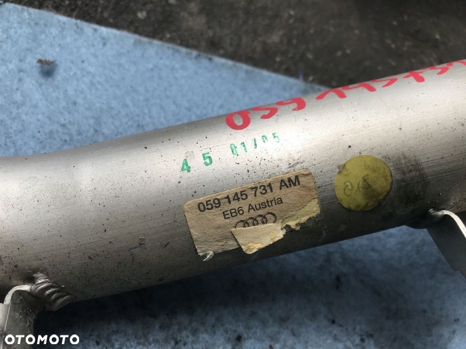 PRZEWÓD INTERCOOLERA AUDI A4 B7 3.0 TDI QUATTRO - 3