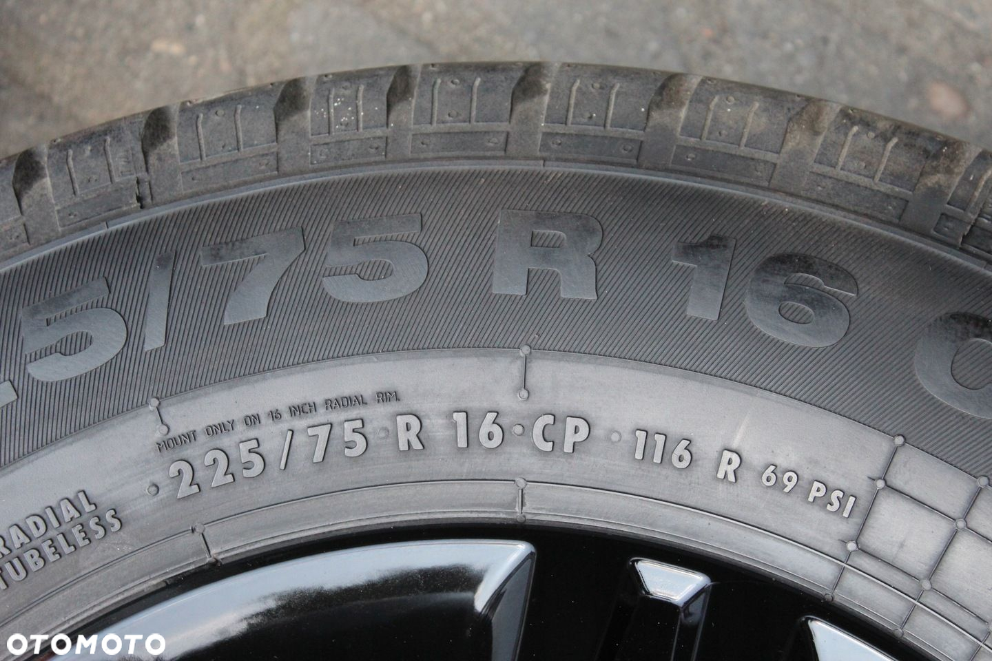 4x 225/75R16CP CONTINENTAL VANCO CAMPER 116R 17r - 7