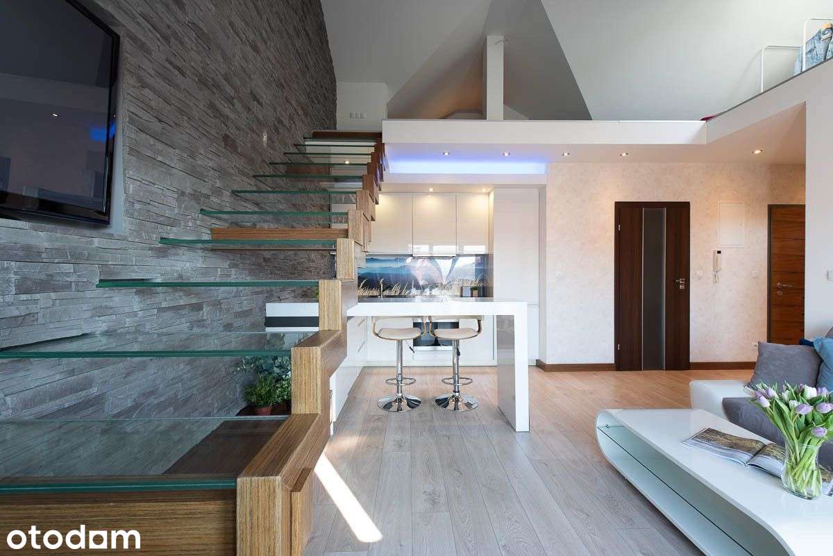 Nowoczesny Apartament z tarasem z widokiem
