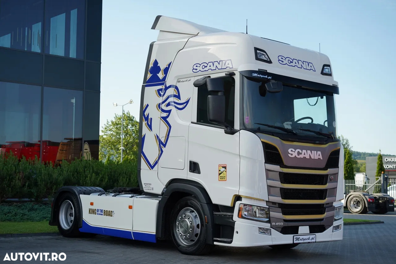 Scania R 450 / MEGA / RETARDER / PLATĂ JOSĂ / CONTRACT DE SERVICE POST-SERVICE - 2
