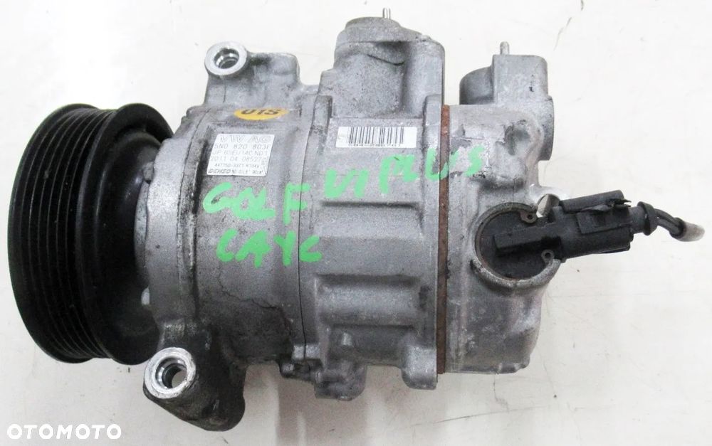 VW GOLF VI 6 PLUS + 2.0 TDI SPRĘŻARKA KOMPERSOR KLIMATYZACJI 5N0820803F - 1