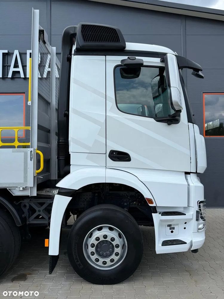 Mercedes-Benz Arocs Actros 3236 // E6 // 8x4 // Palfinger PK48002 z radiem // energetyka budowlanka skrzynia kran crane żuraw dzwig - 30