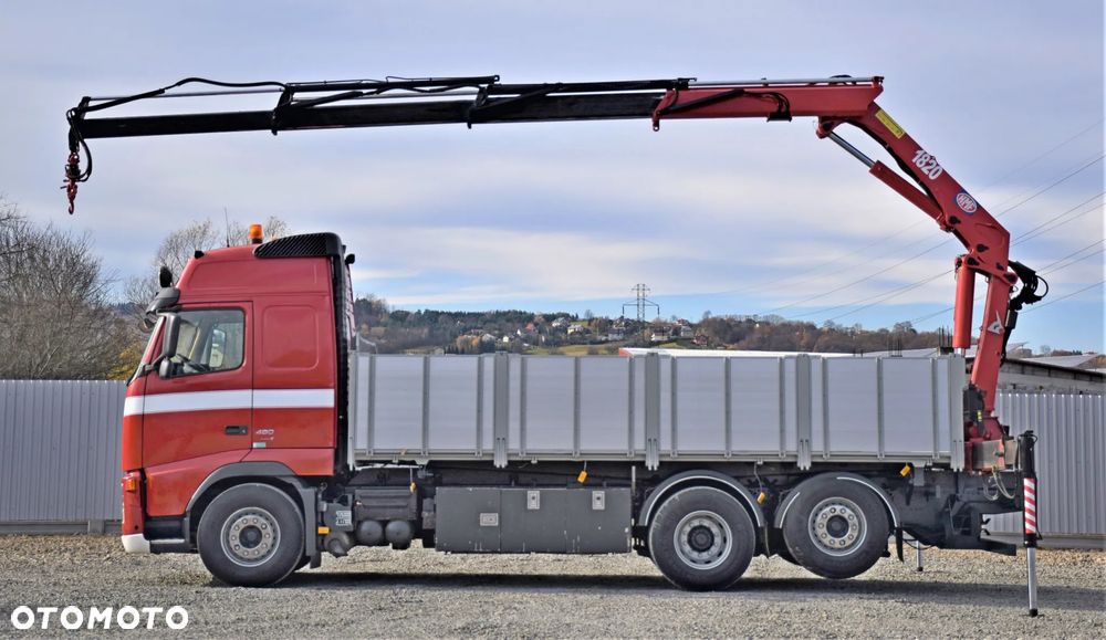Volvo FH 480 WYWROTKA 6,20m * HMF 1823 + PILOT - 5