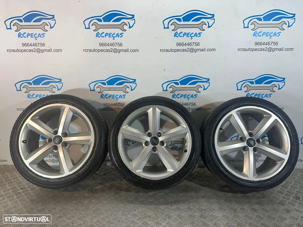 .Conjunto Jantes 18 Audi S-line A4 B8 5x112 8J ET47 8K0801025Q - 3