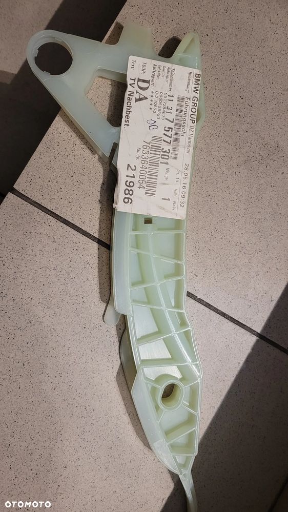 Szyna prowadząca łańcucha rozrządu N13 BMW F20 F21 F30 F31 - 1