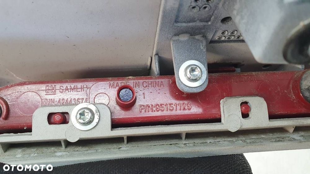 SPOILER LOTKA LAMPA STOP ŚWIATŁO 95978986 95151129 OPEL MOKKA X - 12