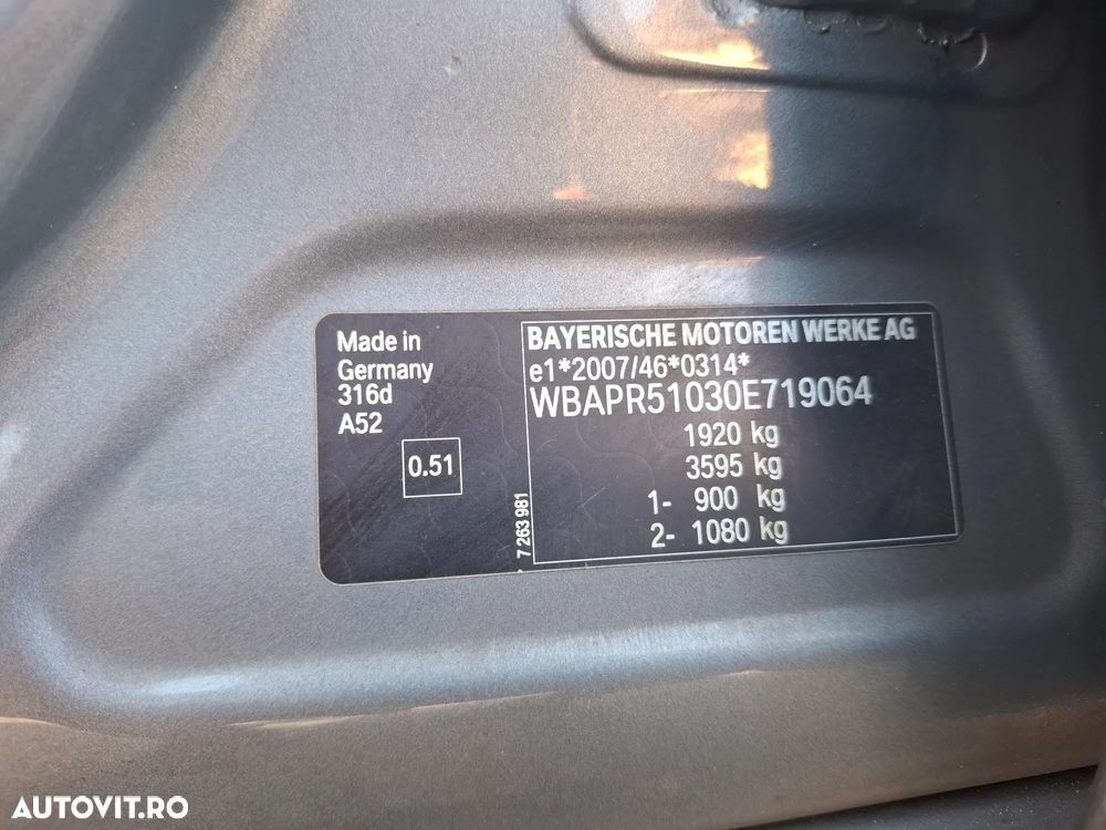 BMW Seria 3 316d Luxury Line - 20