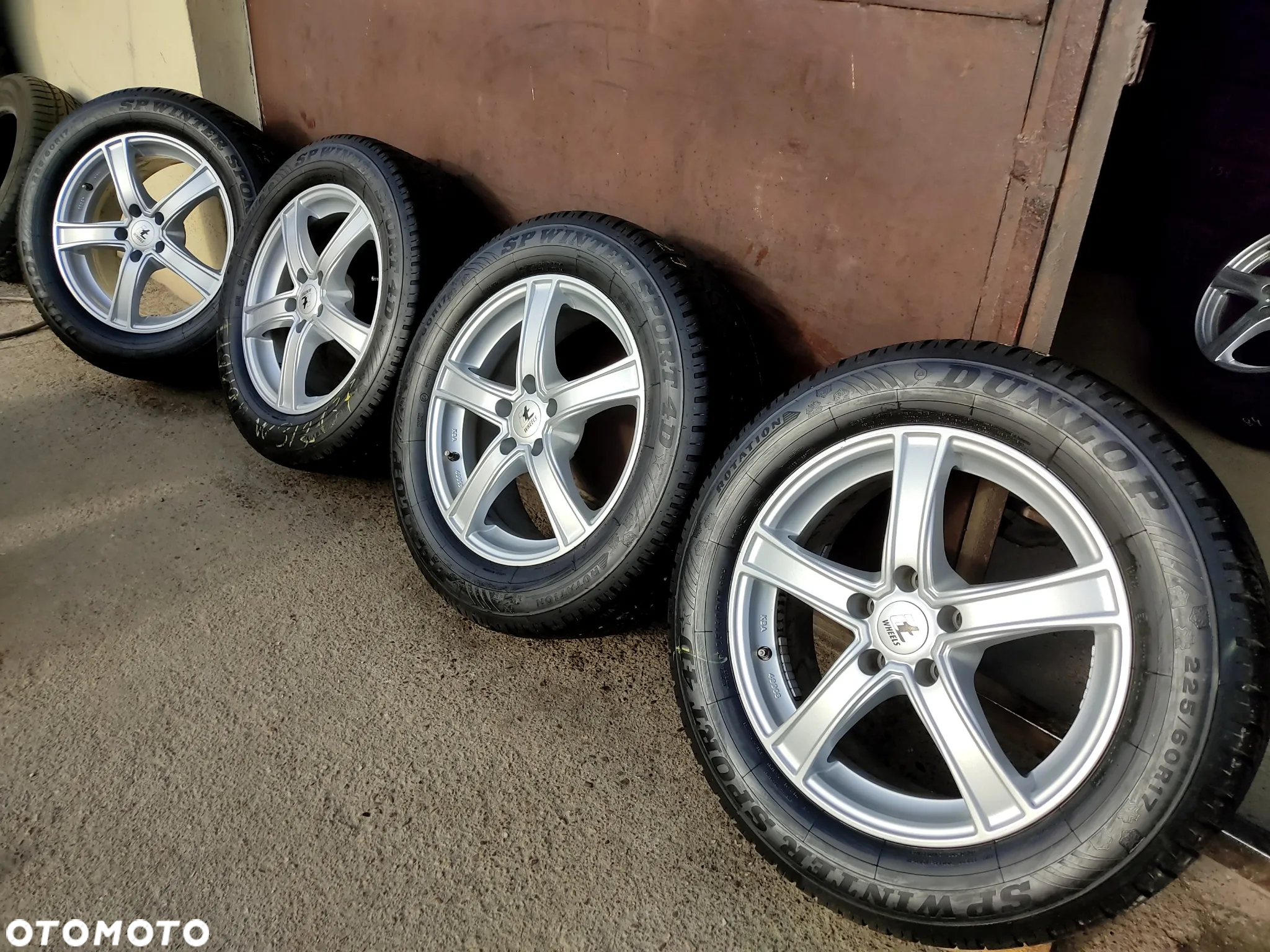 5x112 Alufelgi Felgi Aluminiowe 17 Koła Zimowe AUDI Q3 Q2 A4 B5 B6 B7 B8 A6 C6 C5 Q5 VW TIGUAN PASSAT B5 B6 B7 B8 SHARAN II 2 SEAT EXEO ALHAMBRA II 2 SKODA YETI SUPERB MERCEDES 225/60 7mm - 3