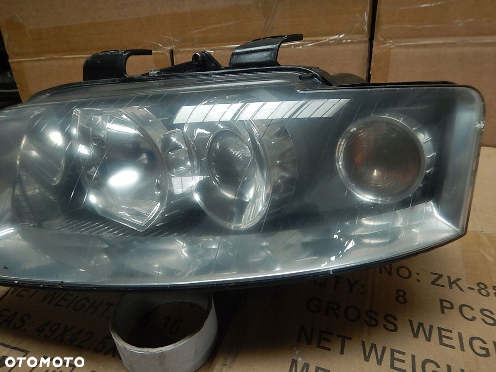 lampa przod lewa audi a4 b6 soczewka eu - 5