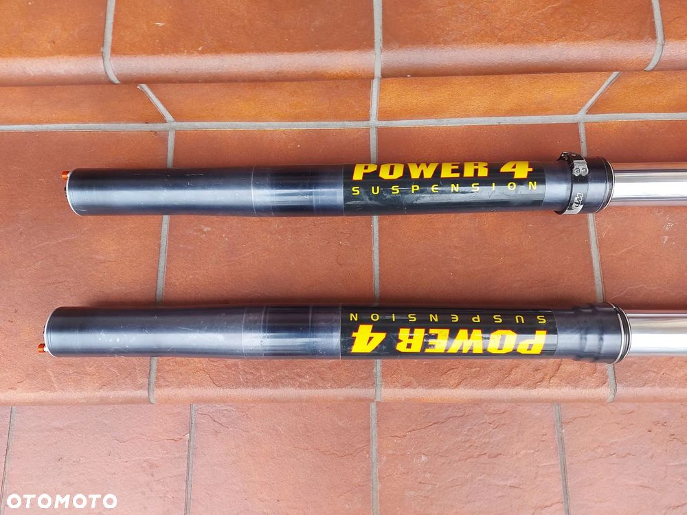 KTM SMR SX SXF EXC LAGI ZAWIESZENIE SUPERMOTO WP48 JEDNOKOMOROWE AMORTYZATORY WP 48 POD ZACISK RADIALNY POWER4 - 4