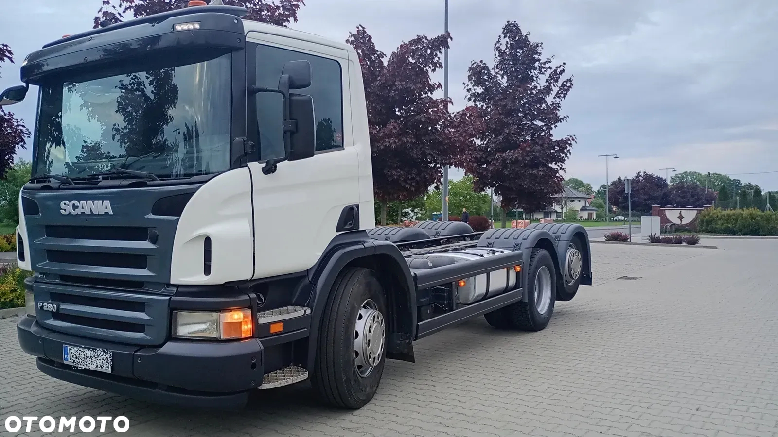 Scania P280 6x2 Asenizacyjny Beczka Podwozie do zabudowy Hydraulika Skrętna Podnoszona tylna oś 1 Właściciel - 3