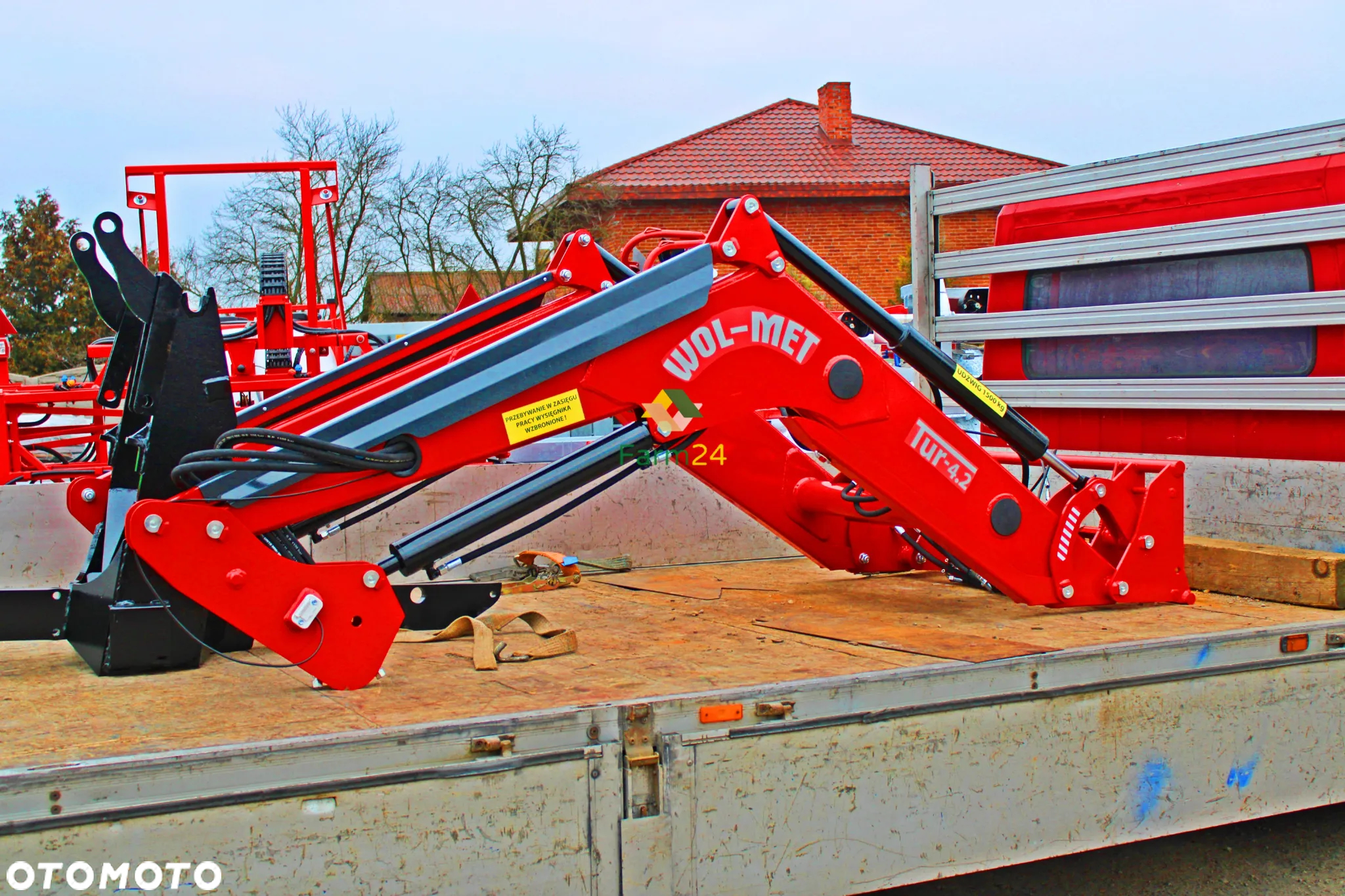 DUŻY TUR 1500kg Ładowacz czołowy TUR John Deere Ursus Zetor MTZ Belarus WOL-MET METAL TECHNIK - 5