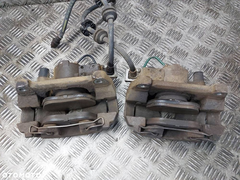 TARCZE HAMULCOWE PRZÓD + KLOCKI + ZACISKI RENAULT LAGUNA II 1.8 16V - 8