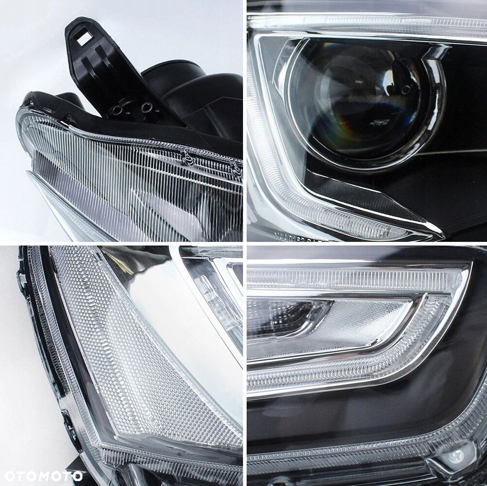Reflektor Lampa L+R Vland Diody Soczewka Mitsubishi Lancer VIII 8 i Evo X - 12