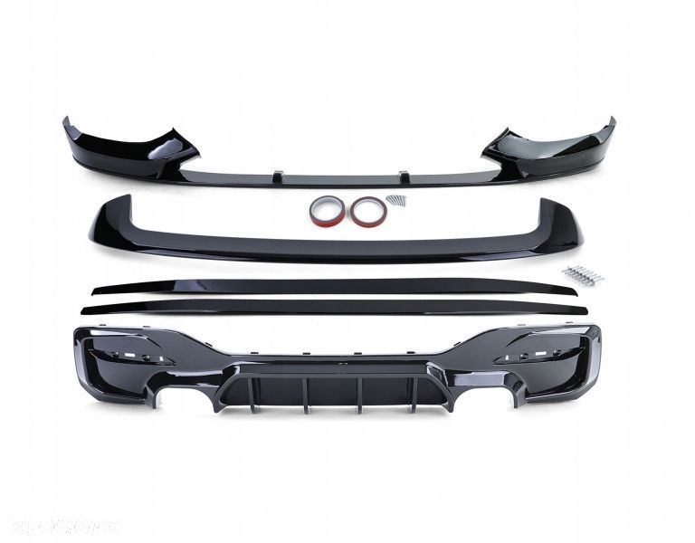 bmw f20 f21 lci dokładka zderzaka progu spojler klapy dyfuzor m performance - 1