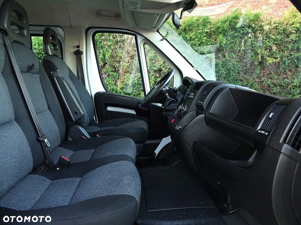 Fiat Ducato 2.3 140KM brygadówka 7-osobowy DOKA skrzynia ładunkowa - 9